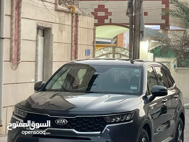 كيا سورنتو اللون نفطي مديل 21 رقم اربيل