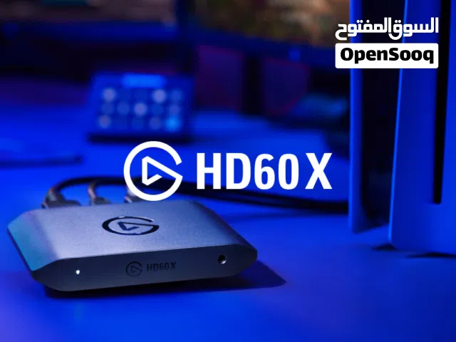Elgato HD60 X الأصلي للبيع مع العلبة والكيبلات بحالة جيدة