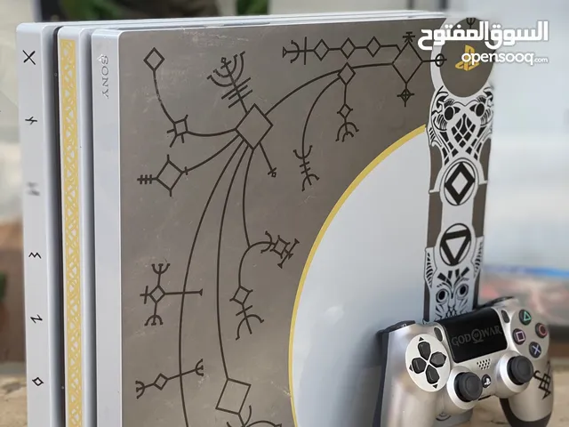 بلاستيشن 4 بلايستيشن4 برو PS4pro مع كفالة ورقية لمدة 24شهر