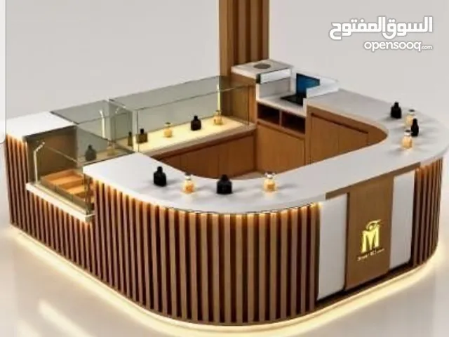 كيوسك وديكورات محلات تجارية صالونات ومطاعم ومعارض