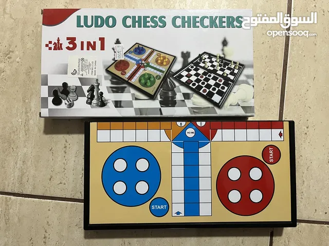 LUDO Chess & Checkers Board Games