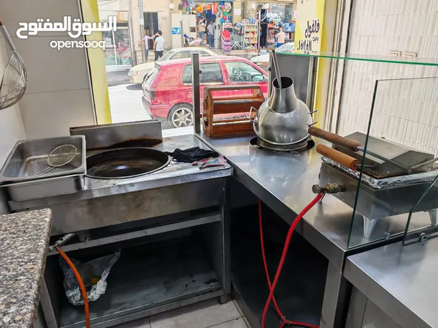 مطعم حمص وفلافل قائم جاهز للبيع