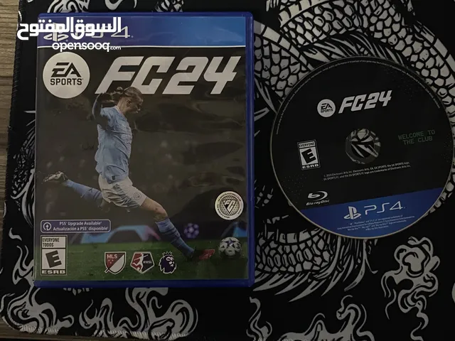 السعر 25 قابل للتفاوض fc24 بحاله الوكاله نسخه اجنبيه ps4