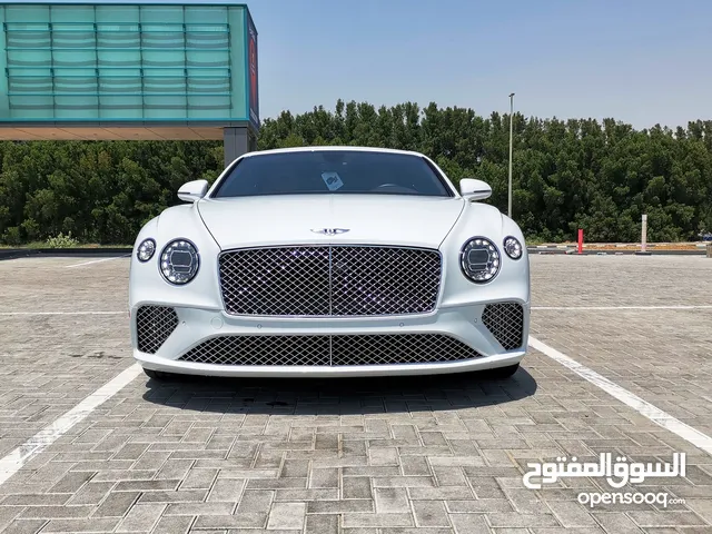 Bentley Continental GT - 2022 - White With 5 year Full Warranty.