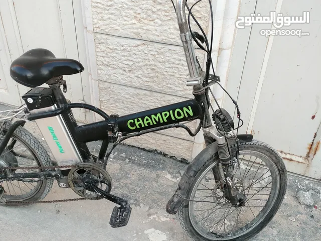 بسكليت كهربائيّ CHAMPION 36ڤولت بطارية 10 امبير مع شاحنها الاصلي السعر: 600