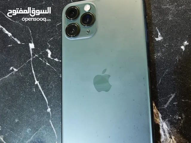 ايفون 11برو 256 زيتوني مكفول
