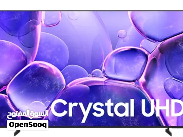 شاشه سامسونج 65 الحديث 2025 تلفزيون ذكي Crystal UHD 4K طراز U8000F حجم 65 بوصة  "
