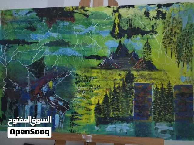 لوحات فنية تجريدية للبيع للديكورات المنزلية الفخمة