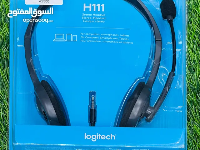 Logitech H111 Stereo Headset WITH/ Noise Canceling Mic