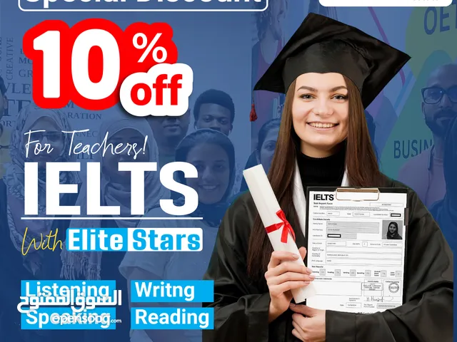 Teachers' Special: 10% OFF IELTS!