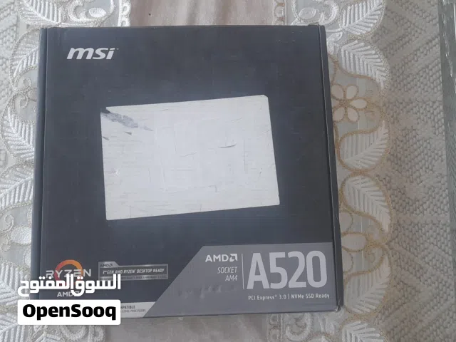 msi a520m a pro open box never used (1 year warranty)