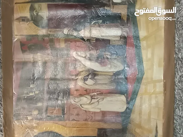 لوحات زيتيه علي جلد..قديمه وليست حديثه