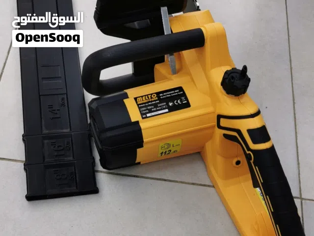 منشار اصلي كهربائي مكينة قص حطب كهربائية كهرباء شركة ميلتو 2400 واط سنجل 18 انش