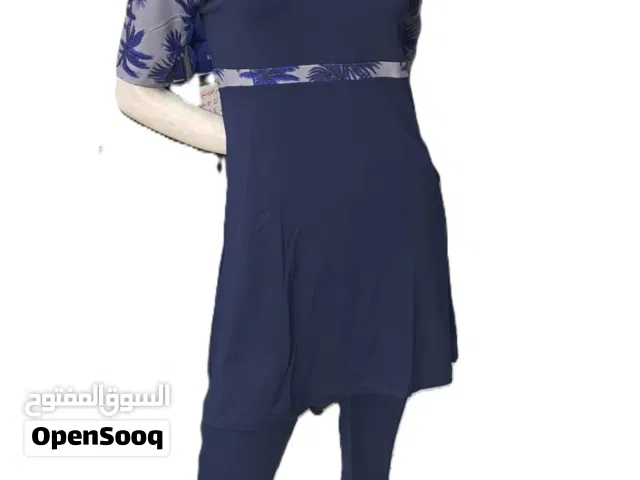 مايوه سباحه نص كم مزركش