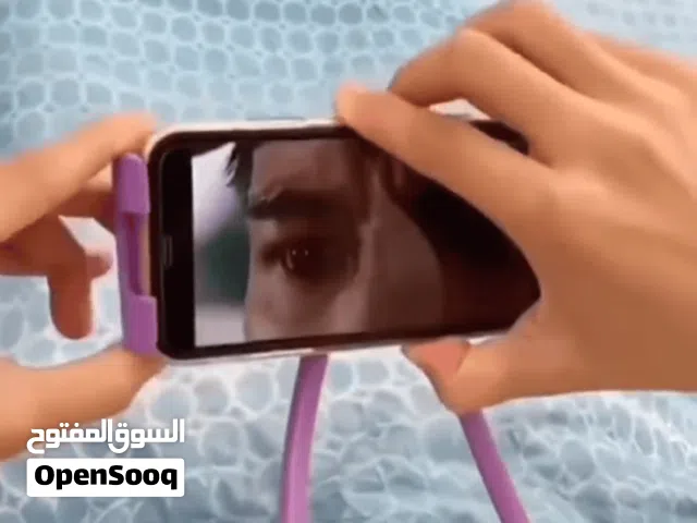 حامل جوال مرن للرقبة (ستاند رقبة للجوال)