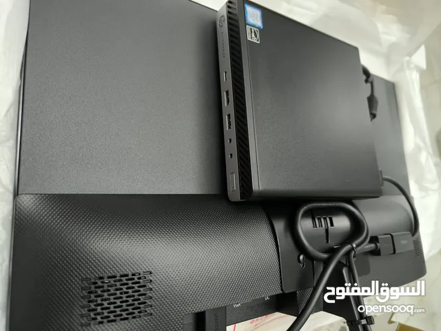 كمبيوتر كامل بشاشة hp i7 * i5
