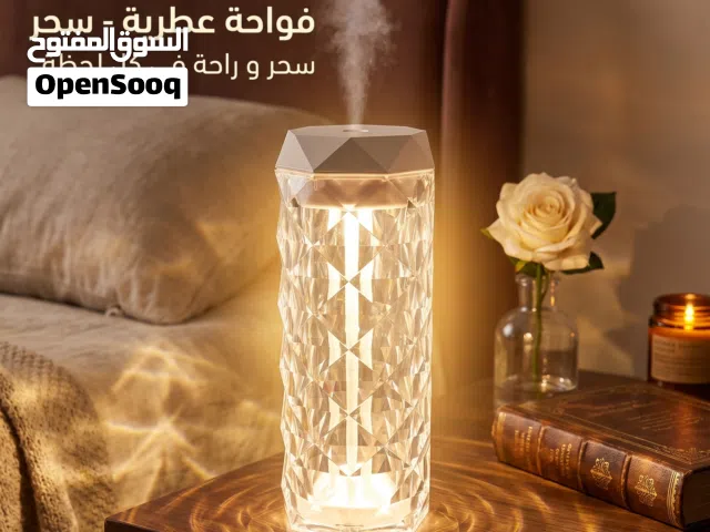 أباجوره كريستال متعددة الألوان 2×1 أباجوره +فواحه عطرية في قطعة واحده مناسبه للغرف