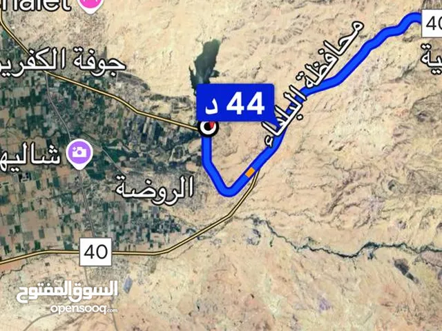 ارض للبيع او البدل في الغور 4 دونمات