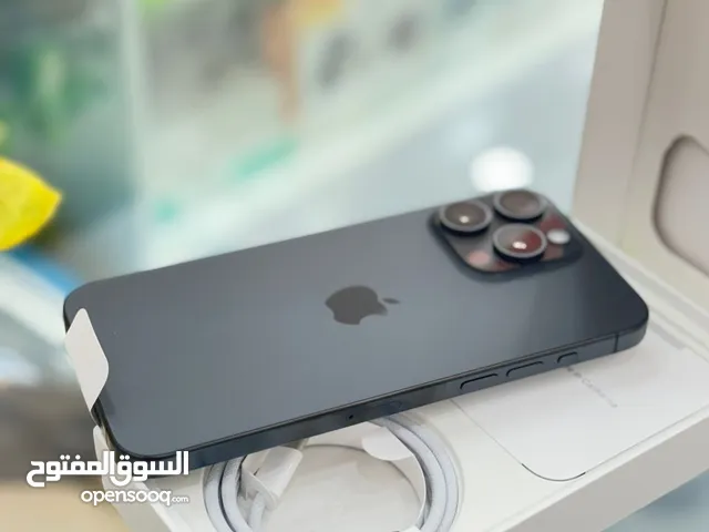 Apple Phone 15pro Max (512)GB Black Titanium color Box Pack.