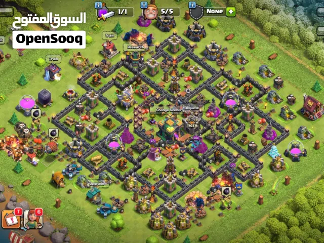 CLASH OF CLAN ACCOUNT FOR SALE