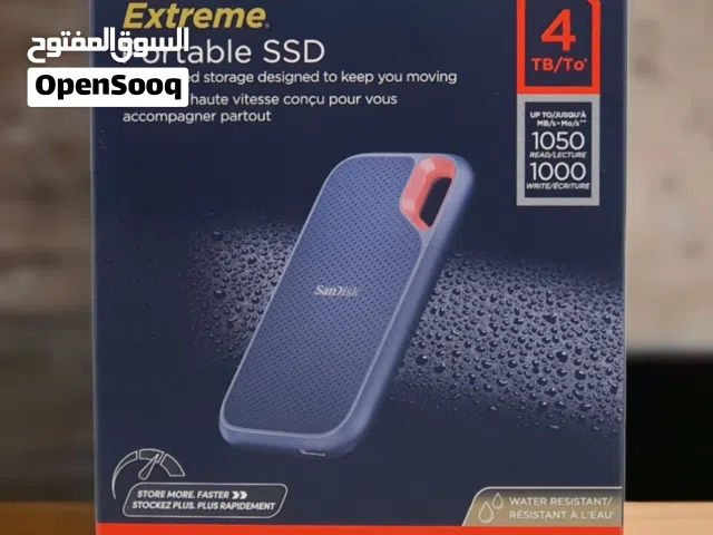 السلام عليكم   SanDisk Extreme Portable SSD 4TB