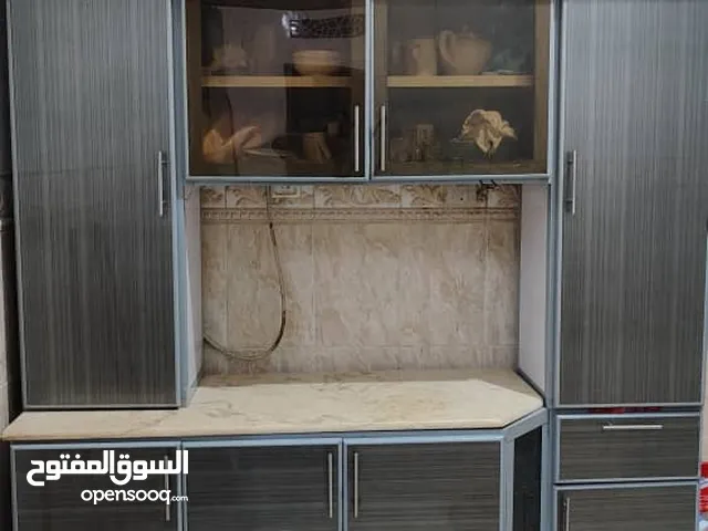 دولاب مطبخ المنيوم ورخام درجة أولى