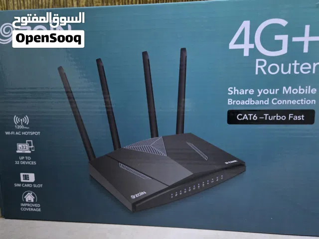 راوتر +D -LINK   4G