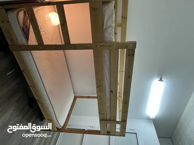 bunk bed is good condition, mattress included. very study product