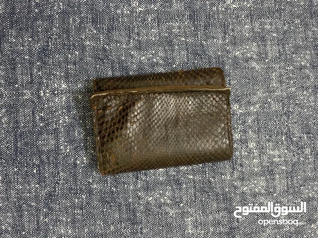 محفظة جلدية للجنسين مصنوعة يدويًا__Unisex handmade leather wallet
