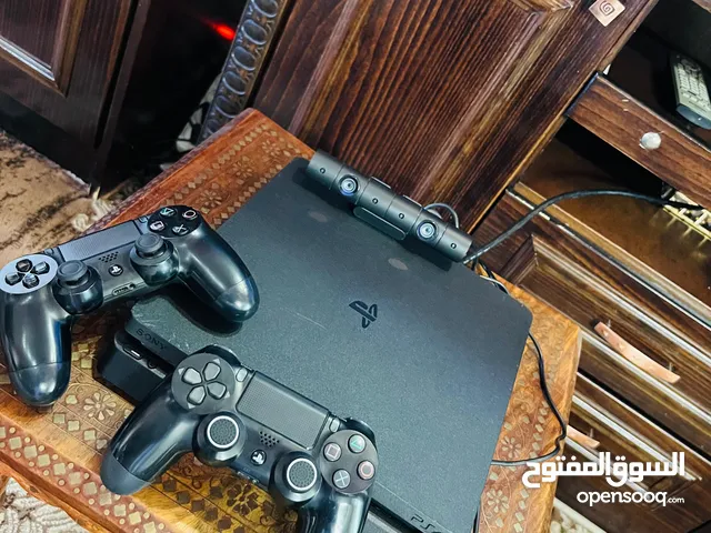 Playstation Slim 4 مهكر  بلاستيشن 4 سلم