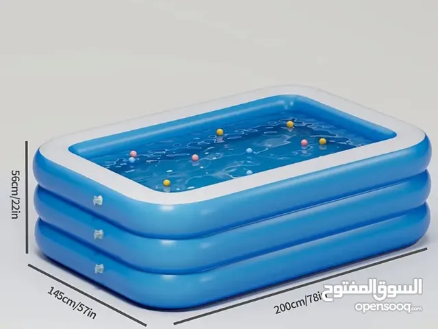 مسبح جديد مطاطي قابل للنفخ