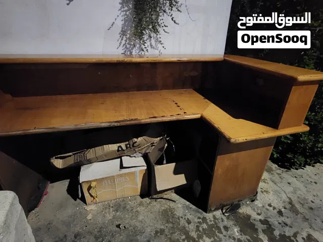 طاولة رسبشن خشب زان