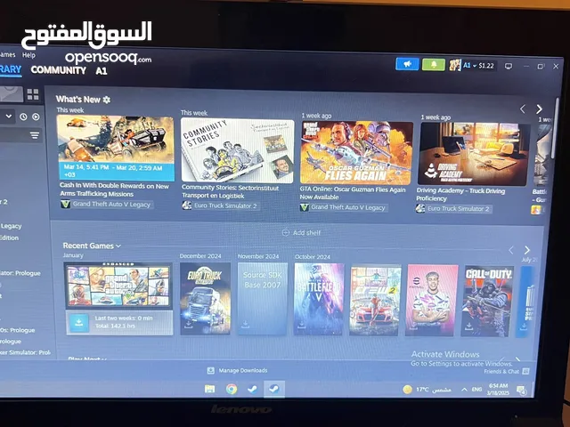 حسابات ستيم للبيع اقره الوصف