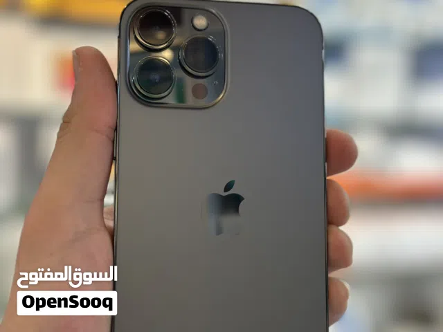 iPhone 13 Pro Max 256GB بحالة ممتازه كفالة استرداد نقدي الألوان (رمادي.ذهبي)86-90