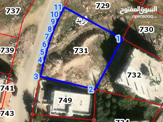 Residential Land for Sale in Irbid Zabda