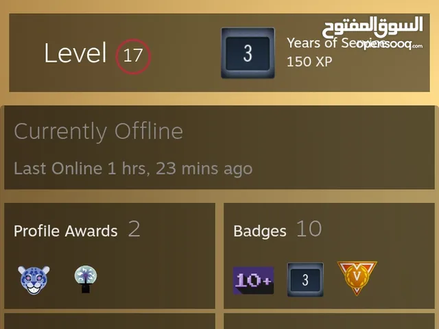 بيع حساب Steam