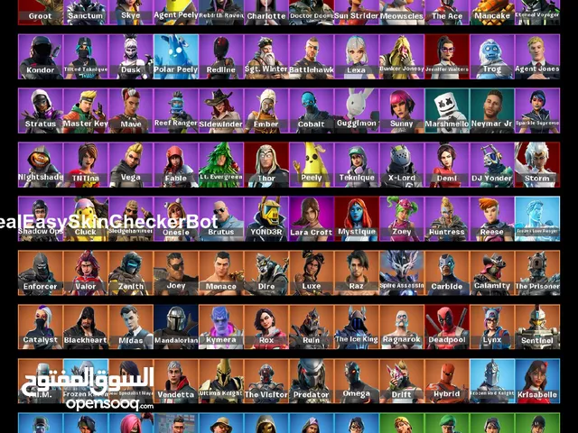 Fortnite Accounts and Characters for Sale in Amman