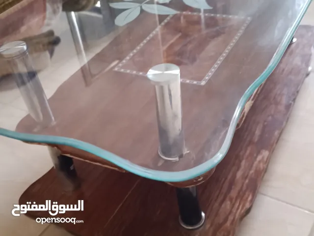 طاولة وسط زجاج سيكوريت