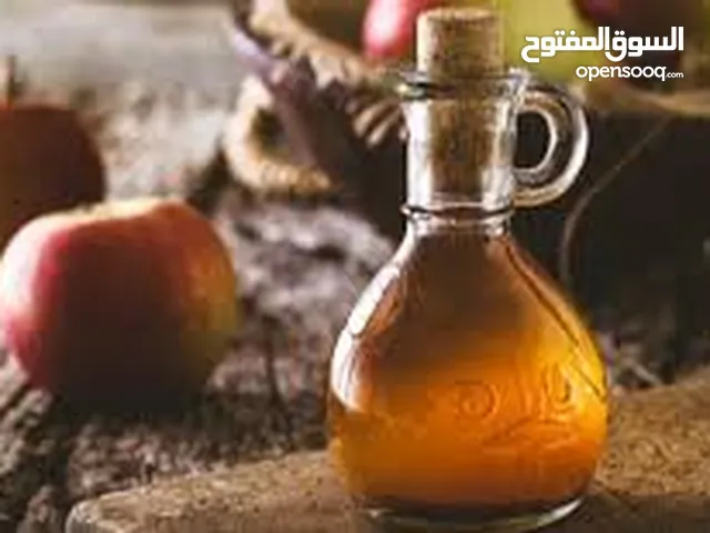 خل التفاح العضوي طبيعي 100 ٪