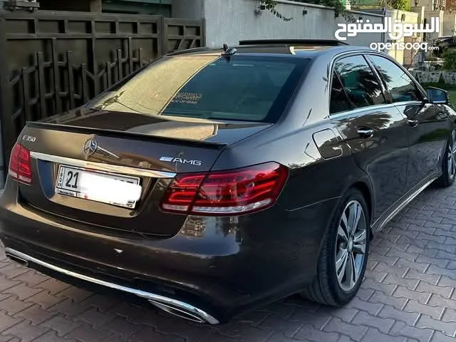 مرسيدس بنز 2016 E350 Amg رقم سليمانية بأسمي