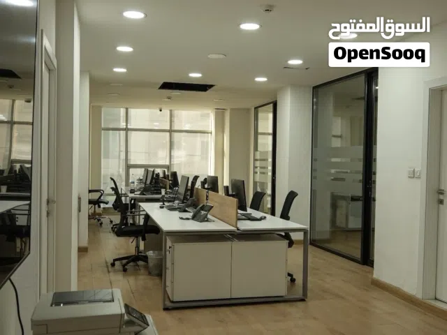 مكتب 180 متر للإيجار في خلدا تشطيب سوبر ديلوكس