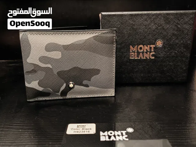 محفظات ماركة مونت بلانك  mont blanc