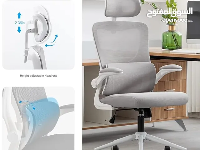جددنا عرضنا كراسي مكتبية بتصاميم طبية وبألوان عصرية Moder Chair مع مميزات دعم لاسفل الظهر وايد متحرك