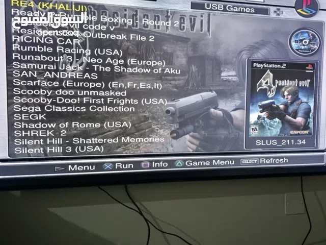 بلايستيشن 2 مع باقهمعدلة من احلى العاب الطيبين ماتحتاج سيدياتلاني منزلاكثر من 300