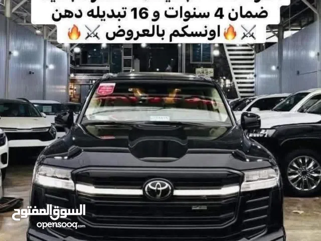 تويوتا لاندكروز GXR LlMTED Black edition  ضمان تويوتا العراق الاسعار حتكون نار للبيع او للمراوس