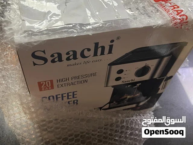 Saachi Espresso Coffee Maker - r. Bar High Pressure (Black)