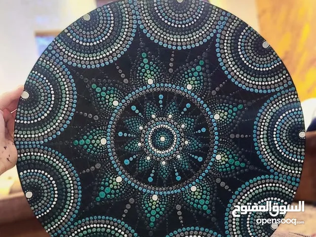لوحة دوت مندالا - MANDALA مرسومة يدويًا