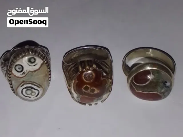 خواتم عقيق يماني وسليماني صياغه ممتازه