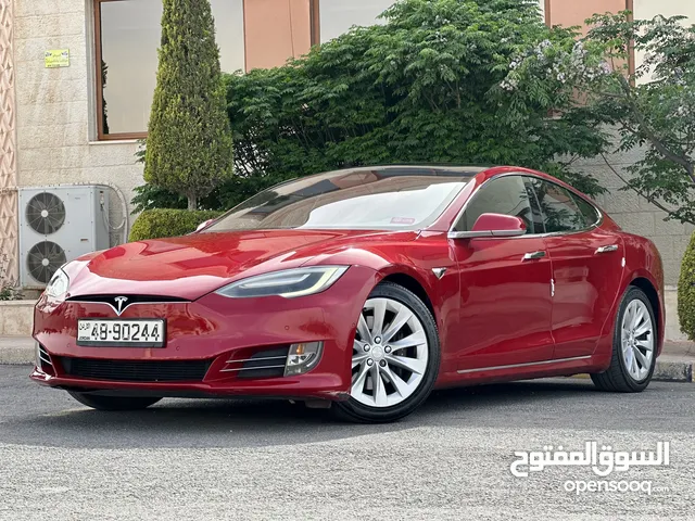 New Tesla Model S in Amman