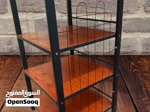 Multipurpose 3 layer Table with storage shelves